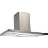 Amica KH 17802-1 E EEK: A Kaminhaube, 90 cm breit, Ab-/Umluft, 627 m³h, 3 Stufen, Schwarz Matt