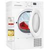 Exquisit TWP701-030E - Asciugatrice a pompa di calore, 7 kg, completamente elettronica, 16 programmi, protezione antipiega, colore: Bianco