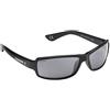 Cressi Ninja, Occhiali UltraFlex Sportivi da Sole Polarizzati con Protezione UV 100% Unisex Adulto, Nero, Taglia Unica