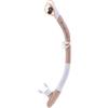 Cressi Scilla Snorkel Rose Gold - Tubo Snorkel Dry Unisex per Immersione Apnea e Snorkeling, Rosa Oro, Taglia Unica