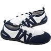 Cressi Elba Pool Shoes - Scarpette Adatti per Mare, Spiaggia, Barca, e Sport Acquatici Vari, Unisex Adulto, Bianco/Blu 36