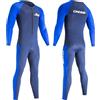 CRESSI Wahoo Man Monopiece Wetsuit Blue/Light Blue 2mm S/2 - Muta Monopezzo Uomo Realizzata in Neoprene Premium 1.5/2mm e Elastan, Perfetta per Attività Acquatiche Varie, Blu/Blu Chiaro, S/2
