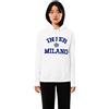 Inter Felpa con Cappuccio Donna, Prodotto Ufficiale, Collezione Back to Stadium
