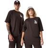 New Era League Essntls LC OS Tee Losdod Brsofw Los Angeles Dodgers T-Shirt Uomo