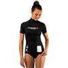 CRESSI Rash Guard Lady Dive Center Short Sleeve Maglia Protettiva Maniche Corte o Lunghe in Speciale Tessuto Elastico - Protezione Solare UV (UPF) 50+ Donna (Pacco da 1)
