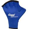 Cressi Swim Gloves, Guanti Palmati in Neoprene per Il Nuoto e l'Allenamento Unisex Adulto, Blu, S