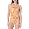 Amazon Essentials Costume da Bagno Intero con Scollo Quadrato Donna