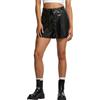 Urban Classics Pantaloncini da Donna in Pelle Sintetica da Donna, Pantaloncini da Donna in Pelle Sintetica, Nero, 26