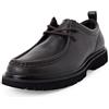 Calvin Klein Uomo Scarpa da Barca Hybrid Apron Laceup Elegante, Marrone (Dark Brown/Black), 40