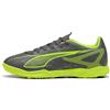 Puma Ultra 5 Play TT - Scarpe da Calcio Unisex, Matte Aged Silver-Yellow Alert-Puma Aged Silver,