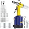 RZX Rivettatrice pneumatica per utensili pneumatici, capacità 3/32, 1/8, 5/32, 3/16 e 1/4, con 50 rivetti ciechi a estremità aperta (1)