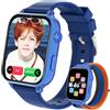 PTHTECHUS Smartwatch Bambini con Telefono 4G GPS Videochiamata Chat Vocale