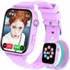 PTHTECHUS Smartwatch Bambini con Telefono 4G GPS Videochiamata Chat Vocale