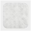 Baroni Home Tappetino da vasca antiscivolo in PVC, Tappetino da doccia, Made in Italy, 53x53 cm, Bianco Quadrato