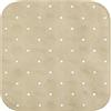 Baroni Home Tappetino da vasca antiscivolo in PVC, Tappetino da doccia, Made in Italy, 53x53 cm, Beige Quadrato