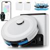 Lefant M2 Plus Robot Aspirapolvere Lavapavimenti con Mappatura, 6000Pa