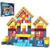 Desire Deluxe Cubi Magnetici per Bambini - Blocchi di Costruzione 3D STEM, Giocattoli Magnetici Montessori per Bambini Piccoli, Giochi Educativi Prescolari, Set di Costruzioni e Bambine 3+