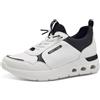 MARCO TOZZI Sneaker da Donna 2-23768-44, Bianco Nero, 37 EU