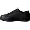 Calvin Klein Donna Sneakers con Suola Alta Flatform Moire con Suola Plateau, Blu (Triple Black), 39