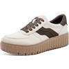 Jana Sneaker da Donna con Suola Platform con Cerniera Vegan
