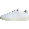 adidas Donna Advantage Premium Leather Shoes, Cloud White / Cloud White / Silver, 39 1/3 EU