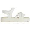 Geox Ragazza J Kodette Gir Sandal, bianco, 39 EU