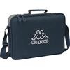 Safta KAPPA DARK NAVY - Portafogli Extrascolastici, Valigetta portatodo, Tracolla comoda e versatile, qualità e resistenza, 38 x 6 x 28 cm, colore: grigio/blu marino melange