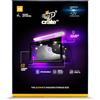 Crep Protect Scatola Trasparente per Scarpe con LED - Crates 3.0 Scatola Impilabile per Sneakers con Sportello Frontale Magnetico, Organizer e Display, Protezione UV, Fino alla Taglia EU 47