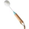 Generico Wine Glass Brush - Soft Foam Champagne Flute Cleaner | Wooden Handle