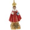 SHALOM - Statua Gesù Bambino Di Praga, In Resina. Altezza 15 Cm