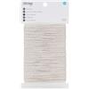 G2PLUS 50m Macrame Corda di Cotone,2mm Spago Cotone Beige,Filo Macramè