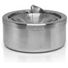 WeLui Posacenere con coperchio, posacenere pieghevole in acciaio inox, 12 x 5,5 cm