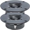 Haoyull 10,2 cm 8Ohm 60W 104mm HiFi HiFi Panno di Seta Dome Tweeter per Qualità del Suono Superiore in Sistemi Audio Domestici