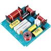 Risegun Divisore di frequenza, altoparlante audio a 3 vie, filtro crossover, frequenza audio, divisore, 300 W, per altoparlanti da palco KTV fai da te