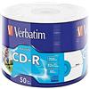 Verbatim CD-R 80MIN Printable 43794 - Confezione da 50