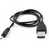 RGBS Cavo adattatore da USB a jack a barile, 5 V 1 A (DC 2,0 x 06 mm, 2,5 x 0,7 mm, 3,5 x 1,35 mm, 4,0 x 1,7 mm, 5,5 x 2,1 mm f a scelta) (DC 2,0 x 06 mm)