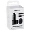 SAMSUNG Tipo C Max. 45 W (PD, QC, AFC) / USB-A Max. 15 W (AFC, QC) + Cavo C a C (5 A)., Nero
