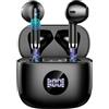 Jxrev 2026 Cuffie Bluetooth Auricolari Bluetooth 5.4, Cuffie Wireless con 4 ENC Cancellazione Rumore Mic, Cuffie in Ear 40 Ore di Riproduzione, Cuffie Senza Filo HiFi Stereo IP7 Impermeabili per iOS/Android