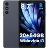 Azeyou F8 Mini Tablet 8,7 pollici Android Tablet 20GB 64GB GPS GMS Widevine L1