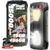 Blackview BV7300 Rugged Smartphone, 800LM Luce LED, 15000mAh/538g, 18GB+256GB/2TB Telefono Indistruttibile, 6.67 HD+700 nit Cellulare Antiurto, 50MP+20MP Visione Notturna, Dual SIM 4G/NFC/GPS