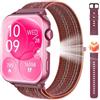 Baolubao Smartwatch Donna, Orologio Smartwatch con Torcia,Notifiche,Contapassi,Sonno | 1.91Orologio Intelligente Fitness con Chiamate Bluetooth,DIY Quadranti,Orologio Impermeabile IP68,SmartWatch per Android iOS