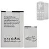 HIGHAKKU Batteria sostitutiva AK-V27 compatibile con Emporia Simplicity, V27, AK-V27, AK-V27-BC
