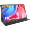 KYY AGAKULL rtable Monitor for Laptop 14 1080P FHD Eye Care IPS Screen USB-C, HDMI Computer Display HDR Gaming Monitor, VESA Mount& Smart Cover, Speakers, for Laptop PC Phone Xbox PS4/5 Switch