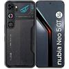 nubia Neo 5 GT Smartphone 5G 6,8'' AMOLED 120Hz, MediaTek Dimensity 7400, RAM 12GB, 256GB, Batteria 6210mAh, Fotocamera 50MP, Cooling fan, Android 16, Cover con design gaming, Black