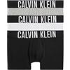 Calvin Klein Boxer da Uomo (Confezione da 3), Nero, Grigio Heather, Bianco, XL