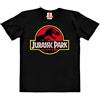 Logoshirt®️ Jurassic Park I T-Rex I Logo I Maglia I T-Shirt Stampate I Cotone bio I Bambini I Ragazzo I Design Originale su Licenza
