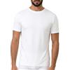 EGI Maglia Intima Uomo Mezza Manica Girocollo in Micro Modal Elasticizzato, T-Shirt Sottomaglia Morbida e Traspirante Made in Italy Bianco e Nero Art. 1186 (IT, Testo, XL, Regular, Regular, Bianco)
