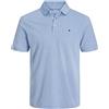 JACK & JONES Polo Plain Shirt Collar Polo