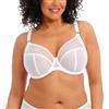 Elomi - Reggiseno modello Matilda da donna, sfoderato, con ferretto e gancio a J. - Bianco -