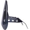 TAHDP Parabrezza Per Moto, Parabrezza Per Benelli Leoncino 250, Leoncino 500 Trail Sport, Accessori Per Cupolino Deflettore Per Parabrezza(NERO,X-1)